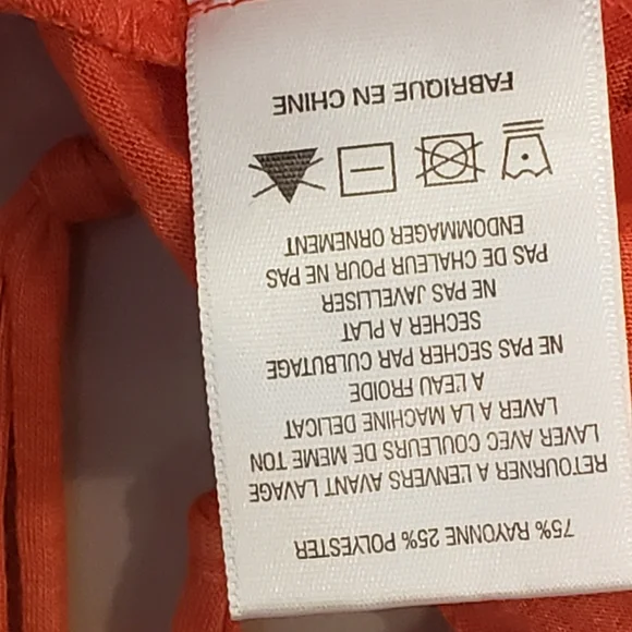 Miss Me Boho fringe top with beads Size Medium - Picture 9 of 9